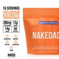 thumbnail image 4 of Nakedade – Performance Enhancing Sports Drink Powder - Blueberry Lemonade Electrolyte Powder – No GMOs or Artificial Sweeteners, Gluten-Free, Soy-Free, Dairy-Free – 16 Sticks, 4 of 7
