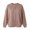 t-861Coffee, variant on Womens Oversized Sweatshirts Long Sleeve Crew Neck Pullover Tops Seam Reverse Stitching Design,Purple,L