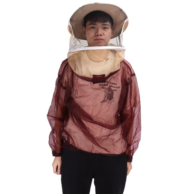 Ropa de apicultura, chaqueta de velo protector de apicultura, traje de velo de apicultura, suministros de apicultura, durabilidad probada en el tiempo