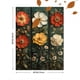 thumbnail image 3 of Qisvanset Framed Canvas Wall Art 12x16 Inch William Morris Flower Vintage Farmhouse Art Set, 3 of 5