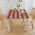 thumbnail image 3 of COMIO Pineapple Orange Square Tablecloth Great for Home Kitchen/Parties/Holiday Dinner White, 3 of 7