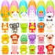 thumbnail image 1 of Relleno de huevos de pascua Gralima Animal Squishy Toys, paquete de 24, 1 of 7