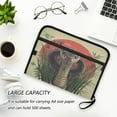 thumbnail image 6 of WOBOGO Cobras Bamboo Forest Expanding File Folder Letter Size Accordion Filing Organizer 13 Pocket Separate Organ Pocket, 6 of 7