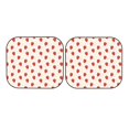 thumbnail image 7 of Balery 2 Piece Hand Drawn Strawberry Car Windshield Sun Shade|Foldable Front Windshield Shade for Car Front Window for Most Sedans SUV Truck-, 7 of 7