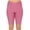 Mauve, variant on Women's High Waist Pockets Mesh Athletic Running Yoga Gym Biker Shorts