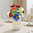 thumbnail image 2 of My Texas House Faux Poppies in Rustic Vase, Multicolor, 16.5", 2 of 5