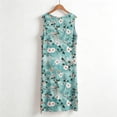 thumbnail image 4 of Juesizh Nightgowns for Women Plus Size Round Neck Loungewear Comfy Loose Casual Print Sleeveless Sleepwear, S-5XL, 4 of 5
