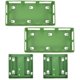 thumbnail image 1 of 4pcs Fresh Floral Suction Cup Tray Floral Disc Sucker Wedding Car Supplies, 1 of 4