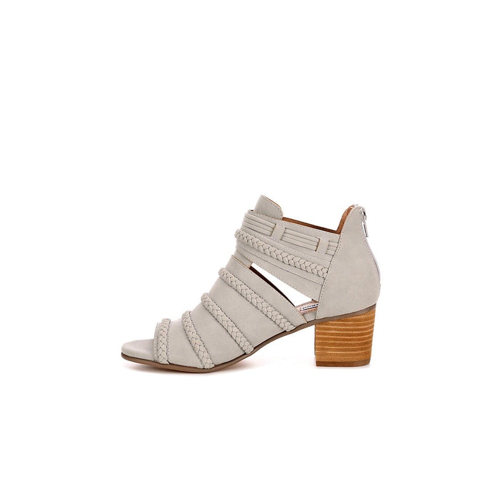 natalee perforated peep toe sandal