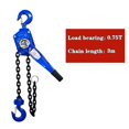 thumbnail image 2 of Hand Hoist 0.75 1 Ton Small Portable Manual Hanging Hoist Hand Tensioner Tightener ,Excellent Towing Capacity, 2 of 4