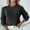 Black, variant on Dgankt Fall Sweaters Women Comfortable Casual Solid Color Long Sleeve Round-Neck Sweater,Size S-XL
