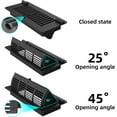 thumbnail image 3 of Vent Deflectors 4 x 10 inch, Adjustable Floor Vent Covers For , Home, Office or Ceiling 2pack, 3 of 8