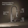 thumbnail image 3 of Kohler Semiprofessional Pull-Down Kitchen Faucet, 3 of 10
