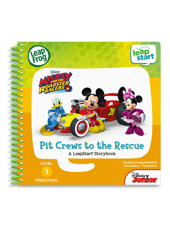 LeapFrog LeapStart 3D Mickey and the Roadster Racers Pit Crews to the Rescue