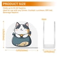 thumbnail image 4 of Yayeee Napkin Holder for Table Kitchen Paper Tissue Organization, Blue Cute Cat, 4 of 8