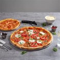 thumbnail image 4 of 12 Inch Pizza Oven Tray,Silver Aluminium Pan,Pizza Baking Tray Round,Durable Tray,Kitchen Baking Tray, 4 of 6