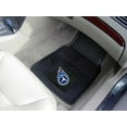 thumbnail image 1 of Fanmats 27x17 Inch Vinyl Front Car Floor Mat 2 Piece Set, Tennessee Titans, 1 of 2