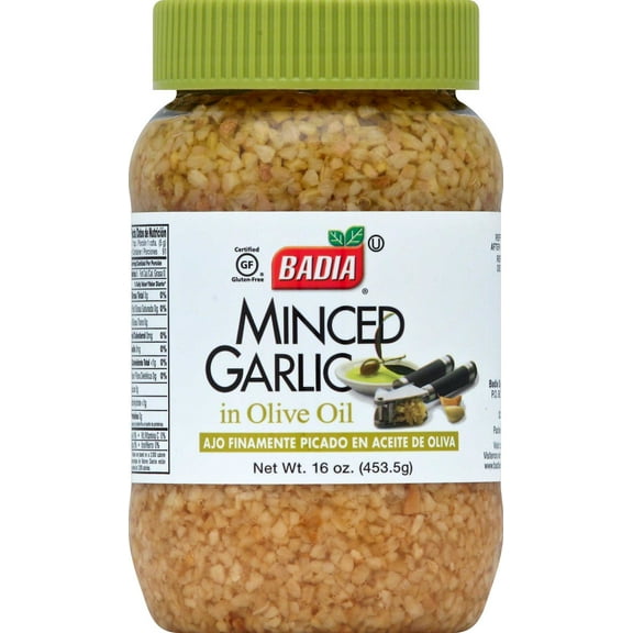 Badia Minced Garlic in Oil, 16 Ounce -- 12 per case.