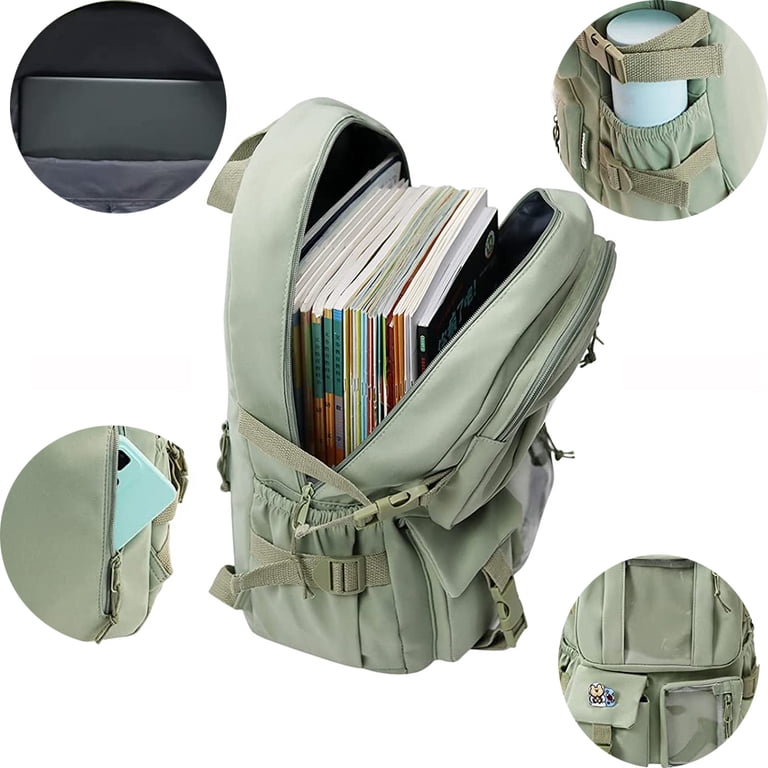 JSOT Cute Backpack with Aesthetic Pin Accessories  display picture 1