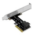 thumbnail image 2 of Pcie to SFF 8643 4X/8X Adapter Card 2 U.2 Port Card for Nvme SSD Converter Hard Disk xc2860, 2 of 6