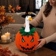 thumbnail image 5 of AZXY Halloween Pumpkin Porch Goose Outfit for Outdoor Lawn Decor, Fall Themed Goose Costume for 23 Inch Goose Statue, Holiday Sculpture Accessory for Patio Yard Lawn Front Porch Outdoor Decoration, 5 of 8