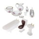thumbnail image 1 of Juego De Cuarto De Baño De Muebles De Casa De Muñecas En Miniatura 1/12 Juego De Lavamanos De Bañera Closestool Baoblaze Muebles de baño de la casa de muñecas, 1 of 7