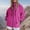 Hot Pink women raincoat long sleeve zipper a1, variant on Women High Neck Long Sleeve Zipper Hooded Raincoat Windbreaker Fall Winter Basic Solid Casual Outdoor Coats Trendy Lightweight Jacket Warm Fashion Top, Beige 2XL