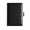 Black, variant on A6 Macaron PU Leather Binder Notebook - Detachable Zippered Pouch & Cash Bill Holder, Planner Set