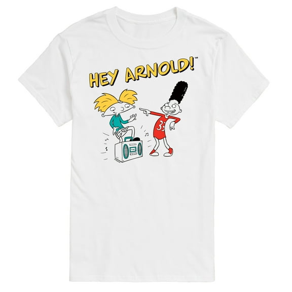 Hey Arnold! - Best Buds - Men's Short Sleeve Graphic T-Shirt