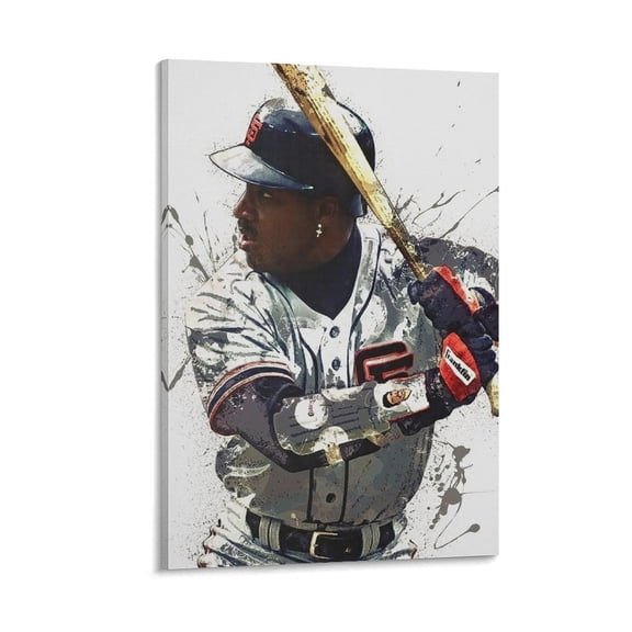 Barry Bonds Canvas Poster Bedroom Decor Landscape Office Room Decor Gift Gifts Canvas Painting Poster Wall Art Decorative Picture Prints Modern Decor 24x36inch(60x90cm)