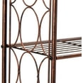 thumbnail image 6 of Pilaster Designs Exeter 3-tier Metal Bathroom Storage Spacesaver in Copper, 6 of 8