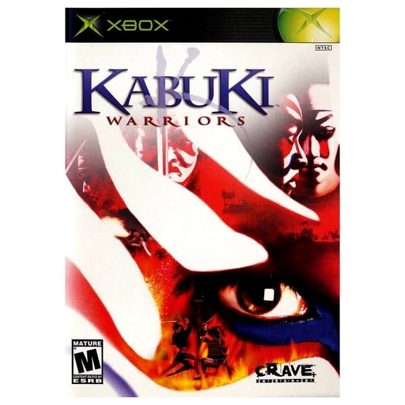 Kabuki Warriors Microsoft Xbox CIB Video Game