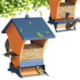 thumbnail image 1 of Comedero para pájaros Wildpark a prueba de ardillas, 2 puertos, metal, 2,27 kg, 1 of 8