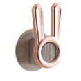 thumbnail image 2 of 1Pcs Metal Material Keychain Gold Letters A To Z Keychain First Letter Pendant With Keychain Bag Pendant Christmas Gift, 2 of 6