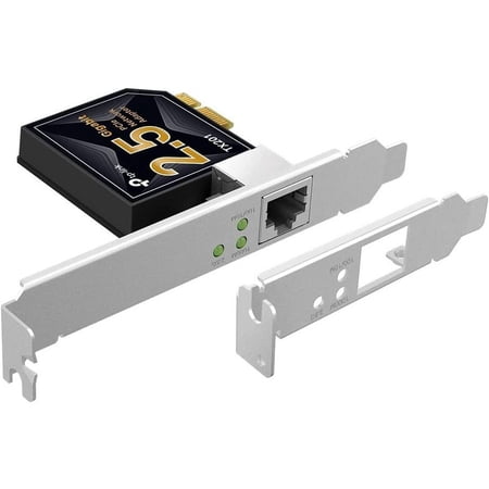 TP-Link TX201 - 2.5GB PCIe Network Card - PCIe to 2.5 Gigabit Ethernet Network Adapter - Supports Windows 11/10/8.1/8/7, Win Server 2022/2019/2016, Linux