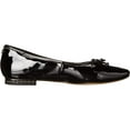 thumbnail image 6 of Sam Edelman Marisol Black Squared Toe Slip On Classic Leather Ballet Flats (Black, 6.5), 6 of 6