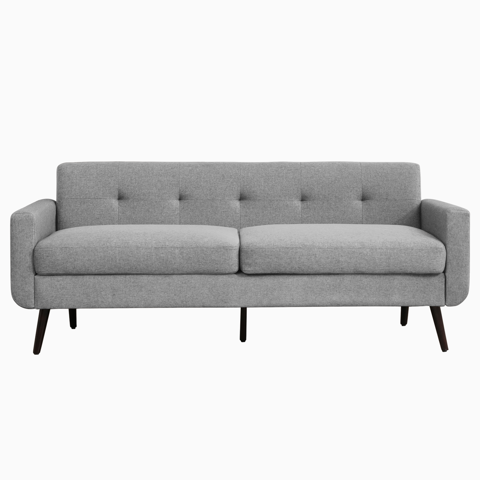 Mjkone 80" W Loveseat Sofa Couch, MidCentury Modern Couch Love Seats