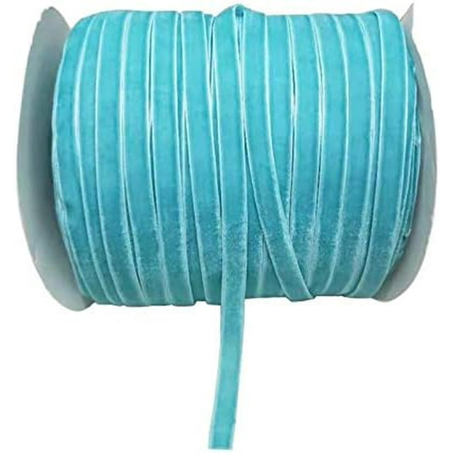 Carrete de cinta de terciopelo de 10 yardas (púrpura, 3/8")