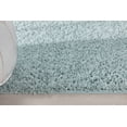 thumbnail image 5 of Well Woven Elle Basics Emerson Shag Seafoam Textured 2x7 (2'3" x 7'3") Runner Rug, 5 of 8
