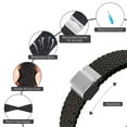 thumbnail image 3 of Stretchy Braided Loop Compatible with Apple Watch Bands 44mm 40mm 41mm 45mm 38mm 42mm 49mm Women Men, Solace Elastics Stretch Nylon Sport Strap Wristband for iWatch Bands Series 9 8 7 6 5 4 3 2 1 SE, 3 of 9