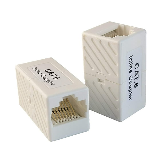 [MDTEK-Canada] RJ45 Coupler Ethernet Cable Coupler LAN Connector Inline Cat7/Cat6/Cat5e Ethernet Cable Extender Adapter