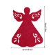 thumbnail image 4 of Inteprter 4 piezas Adorable Navidad cuchara tenedor titular portátil reutilizable vajilla cubiertos moneda caramelo tela organizador bolsillo Kits de decoración para fiestas, 4 of 6