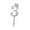 Silver, variant on Limei Cake Toppers Acrylic Numbers 0-9 Crown Cake Toppers Silver Glitter Crown Cake Toppers for Child Adults Birthday Party Wedding Anniversary Cake Decorations
