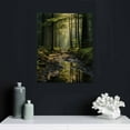 thumbnail image 4 of ONETECH Foggy Forest Canvas Wall Art, Landscape Mountain Artwork Photographic Print Pictures for Bedrooms, 4 of 4