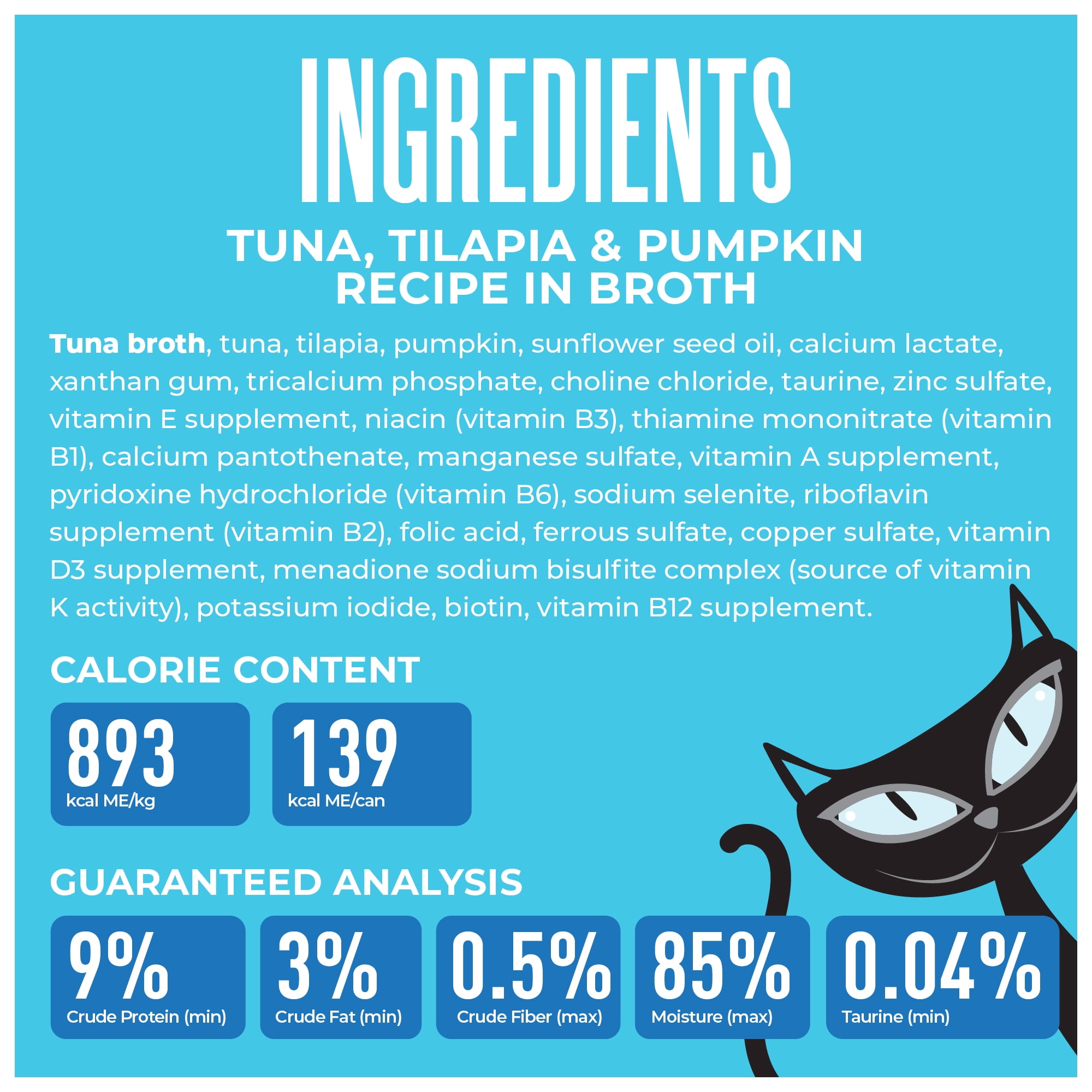(6 pack) Tiki Cat Friends Tuna, Tilapia & Pumpkin, 5.5 oz. Can