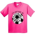 thumbnail image 3 of Inktastic I'd Rather Be Playing Soccer Youth T-Shirt, 3 of 5
