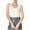 P White, variant on Womens Plus Size Chiffon Tank Top Sleeveless Summer Basic Layering Blouse Undershirt Shell Top Relaxed Fit XXL