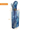 thumbnail image 2 of Funda doble para gafas Fintie Ocean Marble de piel vegana, 2 of 8
