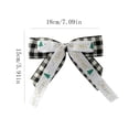 thumbnail image 3 of Dalxymotic Christmas Bow Ornament, Holiday Ribbon Decor Accent, Festive Party Styling Piece, Easy Hanging Home Decor, Christmas Bow Decoration for Tree, Wreath, Door, Mantel, 3 of 5