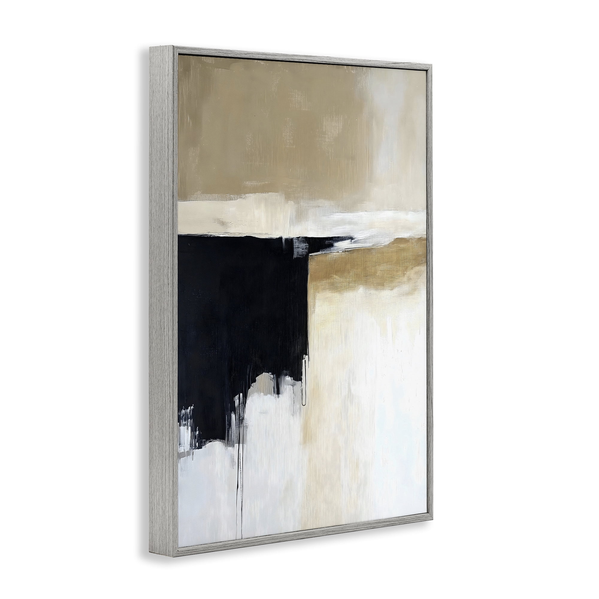 Stupell Industries Desert Shades Muted Neutrals Gray Framed Giclee Art, design by Gina Kelly